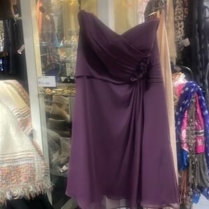 Alfred Angelo purple dress size large